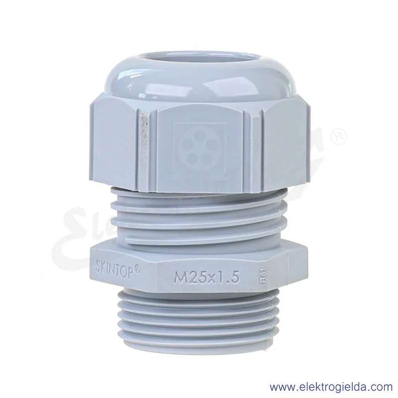 Dławnica 53111030 M25x1.5 ST-M, szara RAL 7001 SGY SKINTOP pod klucz 30 Dławnica 53111030 M25x1.5 ST-M, szara RAL 7001 SGY SKINTOP pod klucz 30