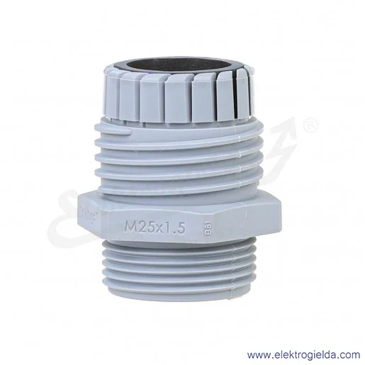 Dławnica 53111030 M25x1.5 ST-M, szara RAL 7001 SGY SKINTOP pod klucz 30 Dławnica 53111030 M25x1.5 ST-M, szara RAL 7001 SGY SKINTOP pod klucz 30