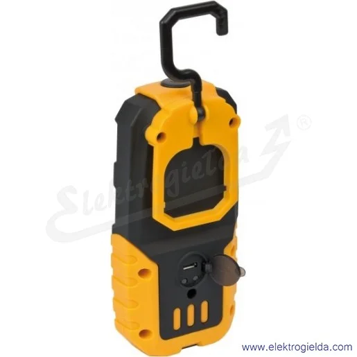 Lampa ręczna akumulatorowa 1176440 Brennenstuhl HL DA 40 MH LED 200+100lm 6500K haczyk, magnes Lampa ręczna akumulatorowa 1176440 Brennenstuhl HL DA 40 MH LED 200+100lm 6500K haczyk, magnes