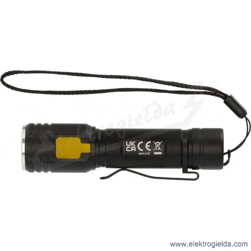 Latarka LED 1173750005 Brennenstuhl TL410A LuxPremium 400lm, 5W, IP44, 131m, ładowanie USB C, 100%-40%-10%-SOS Latarka LED 1173750005 Brennenstuhl TL410A LuxPremium 400lm, 5W, IP44, 131m, ładowanie USB C, 100%-40%-10%-SOS