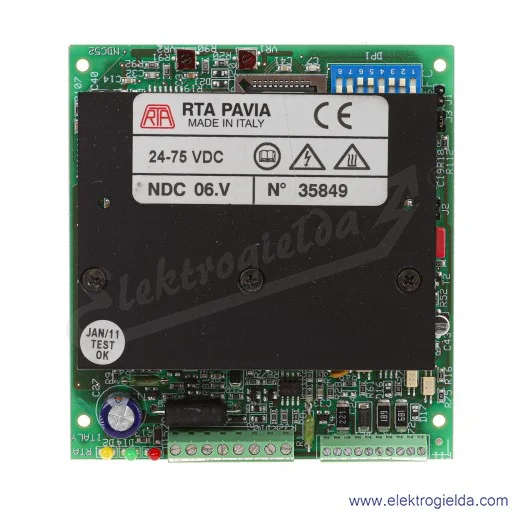 Sterownik silnika krokowego NDC06.V, 24-75V DC, 1.9-6A, mikrokrok: 400, 500, 800, 1.000, 1.600, 2.000, 3.200 i 4.000, sterowanie Sterownik silnika krokowego NDC06.V, 24-75V DC, 1.9-6A, mikrokrok: 400, 500, 800, 1.000, 1.600, 2.000, 3.200 i 4.000, sterowanie