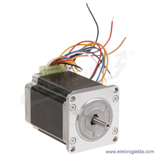 Silnik krokowy 103H7126-0740, 24V DC, 3A, 2- fazowy, 1,27Nm, krok 1.8°, flansza 56mm, unipolarny, Sanyo Denki Silnik krokowy 103H7126-0740, 24V DC, 3A, 2- fazowy, 1,27Nm, krok 1.8°, flansza 56mm, unipolarny, Sanyo Denki