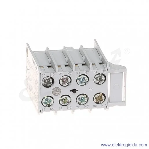Blok styków pomocniczych MARN413AT czołowe 1NO+3NC Blok styków pomocniczych MARN413AT czołowe 1NO+3NC