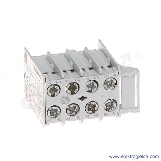 Blok styków pomocniczych MARN431AT czołowe 3NO+1NC Blok styków pomocniczych MARN431AT czołowe 3NO+1NC