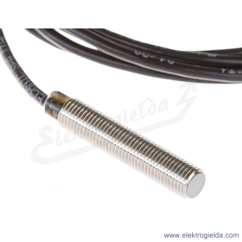 Czujnik indukcyjny PCID 1,5 RNW 10..30VDC, zasięg 1.5mm, NPN NC, tuleja M8, przewód 2m, długość 45mm Czujnik indukcyjny PCID 1,5 RNW 10..30VDC, zasięg 1.5mm, NPN NC, tuleja M8, przewód 2m, długość 45mm