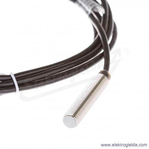 Czujnik indukcyjny PCID 1,5 RNW 10..30VDC, zasięg 1.5mm, NPN NC, tuleja M8, przewód 2m, długość 45mm Czujnik indukcyjny PCID 1,5 RNW 10..30VDC, zasięg 1.5mm, NPN NC, tuleja M8, przewód 2m, długość 45mm