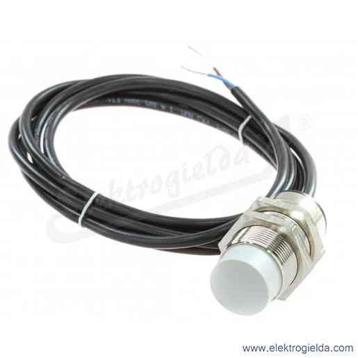 Czujnik indukcyjny PCID15ZM30602M PCID 15Z 10..30VDC, zasięg 15mm, NO, tuleja M30, przewód 2m, długość 60mm Czujnik indukcyjny PCID15ZM30602M PCID 15Z 10..30VDC, zasięg 15mm, NO, tuleja M30, przewód 2m, długość 60mm