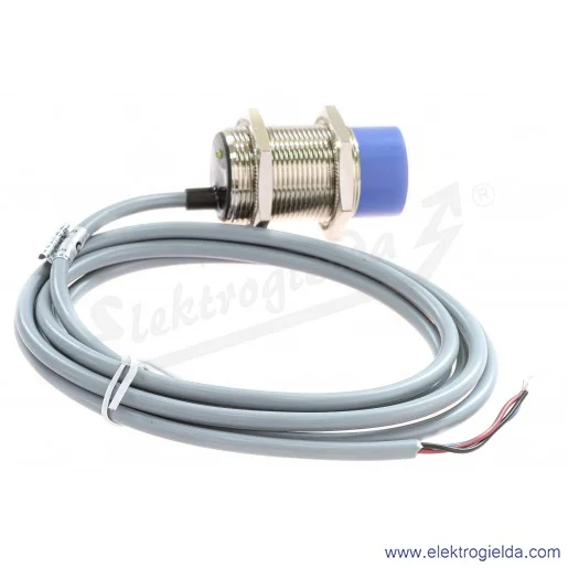 Czujnik indukcyjny PCID40ZPM30552M PCID 40 ZP M3055 2M 10..30VDC, zasięg 40mm, PNP NO, tuleja M30, przewód 2m, długość 55mm
  Czujnik indukcyjny PCID40ZPM30552M PCID 40 ZP M3055 2M 10..30VDC, zasięg 40mm, PNP NO, tuleja M30, przewód 2m, długość 55mm