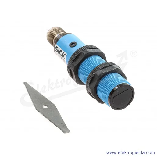 Czujnik odbiciowy 6013479 VTE18-4P2740 10..30VDC, zasięg 3..200mm, PNP Dark-ON i Light-ON, obudowa M18 z tworzywa, przyłącze M12 Czujnik odbiciowy 6013479 VTE18-4P2740 10..30VDC, zasięg 3..200mm, PNP Dark-ON i Light-ON, obudowa M18 z tworzywa, przyłącze M12