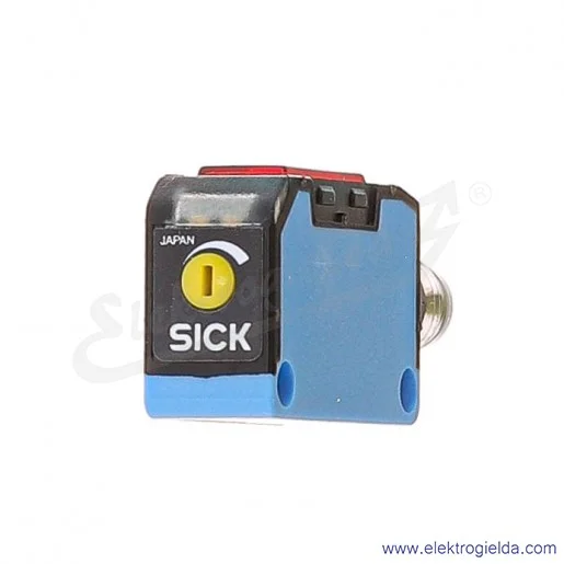 Czujnik odbiciowy 6011050 WT150-P460 10..30VDC, zasięg 2..100mm, PNP Dark-ON i Light-ON, wymiar 10x28x18mm, z tłumieniem tła, wt Czujnik odbiciowy 6011050 WT150-P460 10..30VDC, zasięg 2..100mm, PNP Dark-ON i Light-ON, wymiar 10x28x18mm, z tłumieniem tła, wt