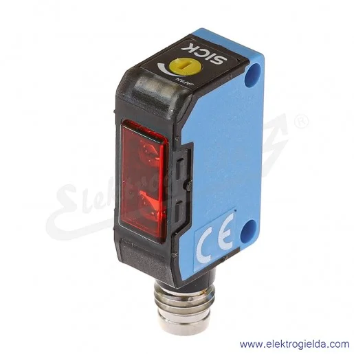 Czujnik odbiciowy 6011050 WT150-P460 10..30VDC, zasięg 2..100mm, PNP Dark-ON i Light-ON, wymiar 10x28x18mm, z tłumieniem tła, wt Czujnik odbiciowy 6011050 WT150-P460 10..30VDC, zasięg 2..100mm, PNP Dark-ON i Light-ON, wymiar 10x28x18mm, z tłumieniem tła, wt