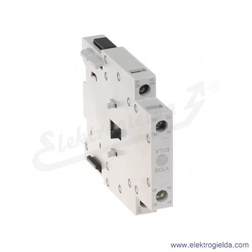 Blok styków pomocniczych ECLA202S boczne 2NC Blok styków pomocniczych ECLA202S boczne 2NC