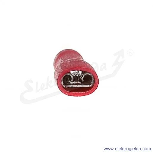 Nasuwka całkowicie izolowana NCI 4,8-1/0,5 PCV z długą tuleją izolacyjną Nasuwka całkowicie izolowana NCI 4,8-1/0,5 PCV z długą tuleją izolacyjną