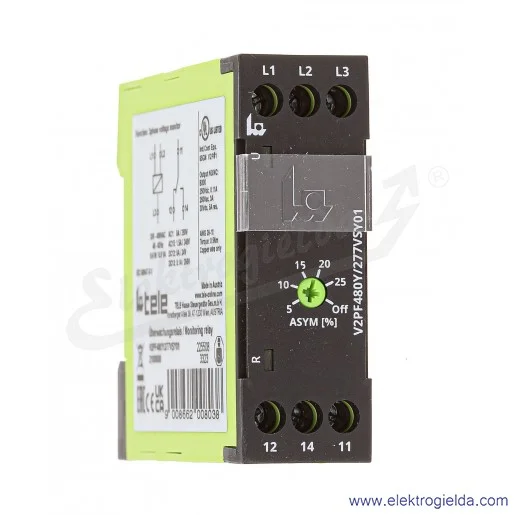 Przekaźnik monitorujący 2615216 V2PF480Y/277VSY01/TPF400VS4X Przekaźnik monitorujący 2615216 V2PF480Y/277VSY01/TPF400VS4X