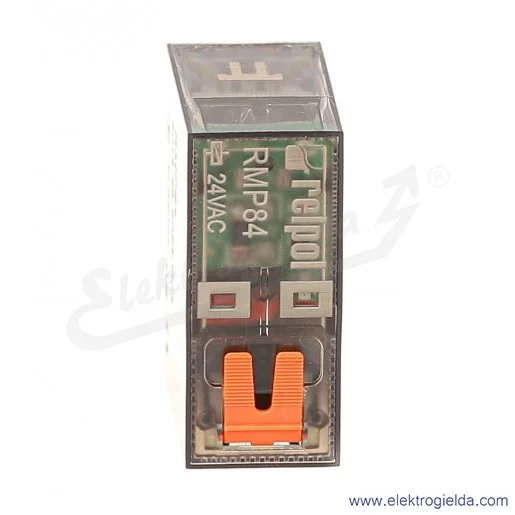 Przekaźnik miniaturowy 2615189 RMP84-2012-25-5024-WTL 2P 24VAC Dioda LED obudowa transparentna