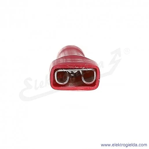 Nasuwka całkowicie izolowana NCI 6,3-1/0,8 PCV z długą tuleją izolacyjną Nasuwka całkowicie izolowana NCI 6,3-1/0,8 PCV z długą tuleją izolacyjną