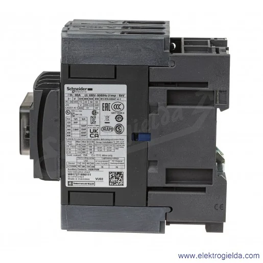 LC1D50AB7 1z+1r 22kW 80A Uc 24 VAC 50/60Hz Stycznik zaciski śrubowe LC1D50AB7 1z+1r 22kW 80A Uc 24 VAC 50/60Hz Stycznik zaciski śrubowe