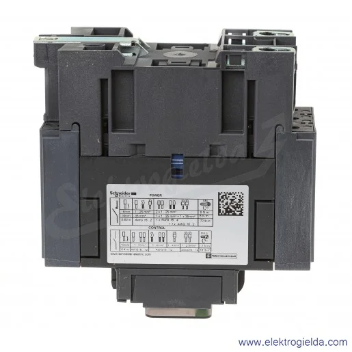 LC1D50AB7 1z+1r 22kW 80A Uc 24 VAC 50/60Hz Stycznik zaciski śrubowe LC1D50AB7 1z+1r 22kW 80A Uc 24 VAC 50/60Hz Stycznik zaciski śrubowe