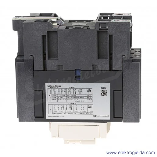 LC1D65AP5 1z+1r 30kW 80A Uc 230 VAC 50Hz Stycznik zaciski śrubowe LC1D65AP5 1z+1r 30kW 80A Uc 230 VAC 50Hz Stycznik zaciski śrubowe