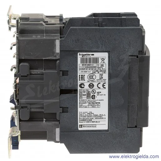 LC1D95P5 1z+1r 45kW 125A Uc 230 VAC 50Hz Stycznik zaciski śrubowe LC1D95P5 1z+1r 45kW 125A Uc 230 VAC 50Hz Stycznik zaciski śrubowe