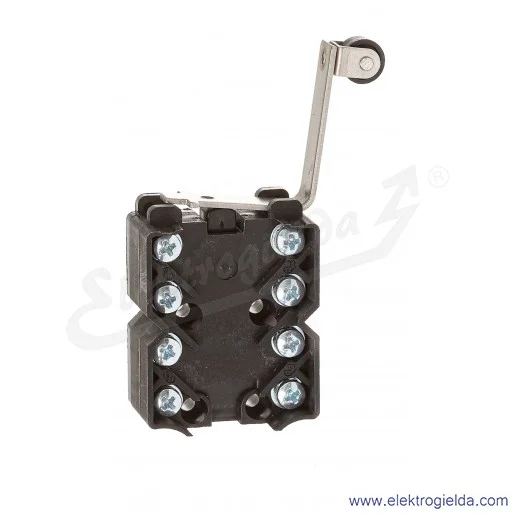 Łącznik krańcowy 83-136 58G miniaturowy z dźwignią zagiętą i rolką 2Z+2R Łącznik krańcowy 83-136 58G miniaturowy z dźwignią zagiętą i rolką 2Z+2R