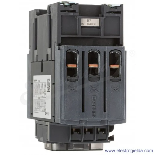 LC1D65AB7 1z+1r 30kW 80A Uc 24 VAC 50/60Hz Stycznik zaciski śrubowe LC1D65AB7 1z+1r 30kW 80A Uc 24 VAC 50/60Hz Stycznik zaciski śrubowe