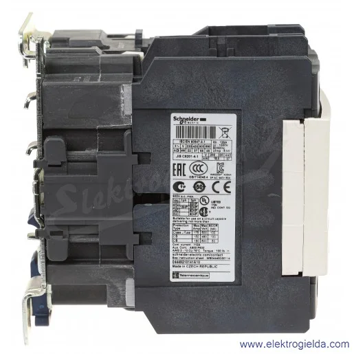 LC1D80P7 1z+1r 37kW 125A Uc 230 VAC 50/60Hz Stycznik zaciski śrubowe LC1D80P7 1z+1r 37kW 125A Uc 230 VAC 50/60Hz Stycznik zaciski śrubowe