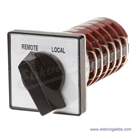 Łącznik krzywkowy 4G10-2846-U "ZDALNY-LOKALNY" dwupozycyjny, 6-segmentów, bez obudowy Łącznik krzywkowy 4G10-2846-U "ZDALNY-LOKALNY" dwupozycyjny, 6-segmentów, bez obudowy