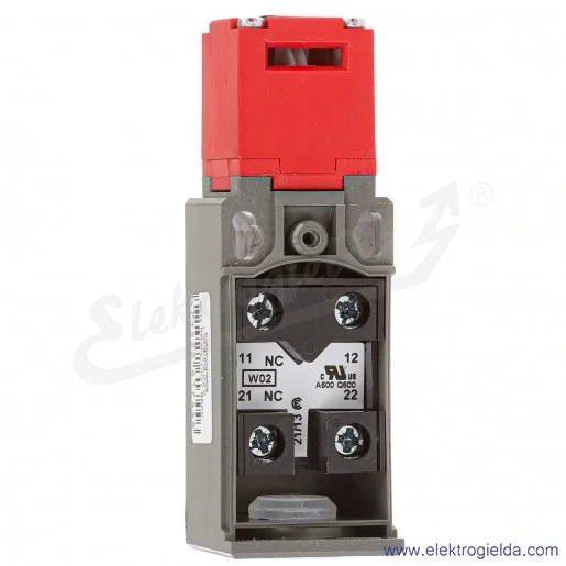 Wyłącznik krańcowy 1SBV030380R1302, LS32P80L02-S, bezpieczeństwa, 2NC, 10A, pierścień pociągany linką Wyłącznik krańcowy 1SBV030380R1302, LS32P80L02-S, bezpieczeństwa, 2NC, 10A, pierścień pociągany linką