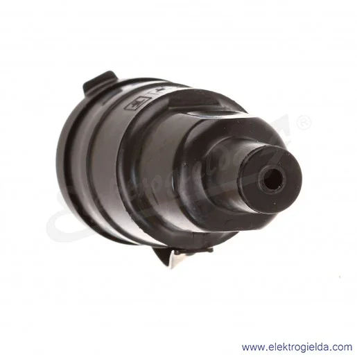 Gniazdo przenośne gumowe 9002228 z zatyczką 16A 2P+PE 230V IP44 Gniazdo przenośne gumowe 9002228 z zatyczką 16A 2P+PE 230V IP44