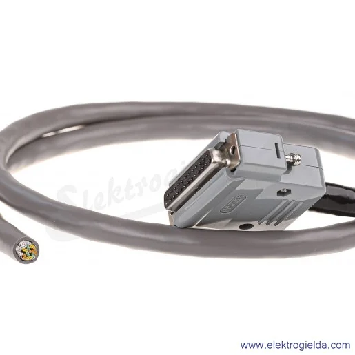 Konektor D-sub 25 z kablem N4T-CABLE-D00-1, 1 m do wyspy zaworowej, CKD Konektor D-sub 25 z kablem N4T-CABLE-D00-1, 1 m do wyspy zaworowej, CKD