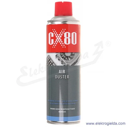 Sprężone powietrze CX80 AIR DUSTER 500ml Sprężone powietrze CX80 AIR DUSTER 500ml