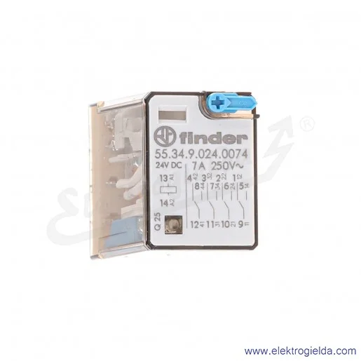 Przekaźnik elektromagnetyczny 55.34.9.024.0074 4P 24V DC Przekaźnik elektromagnetyczny 55.34.9.024.0074 4P 24V DC