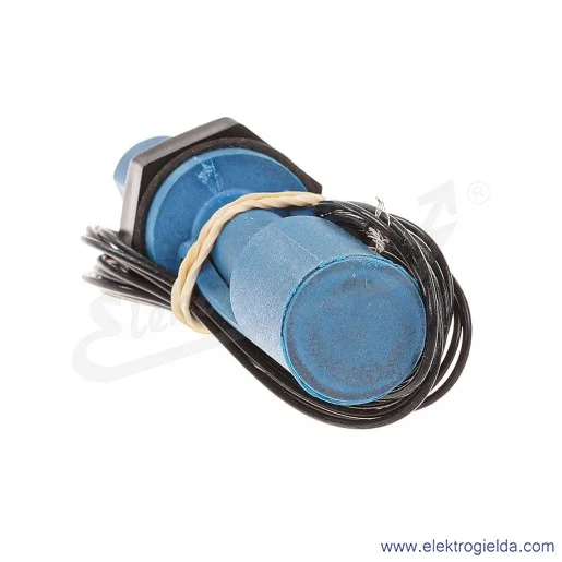 Czujnik poziomu cieczy DE45-50A01, przewód 2m, 230VAC/DC, M16 Czujnik poziomu cieczy DE45-50A01, przewód 2m, 230VAC/DC, M16