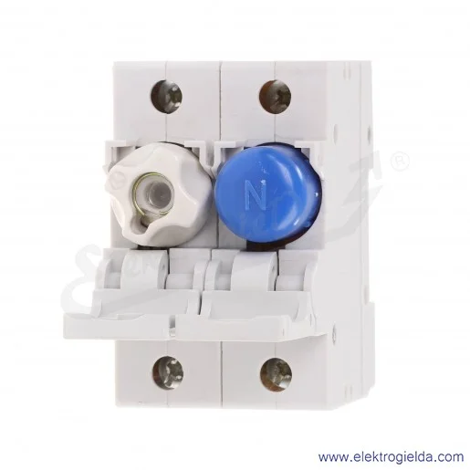 Rozłącznik bezpiecznikowy 606627 R311 35A 1P+N, 400V, na bezpiecznik D02 Rozłącznik bezpiecznikowy 606627 R311 35A 1P+N, 400V, na bezpiecznik D02