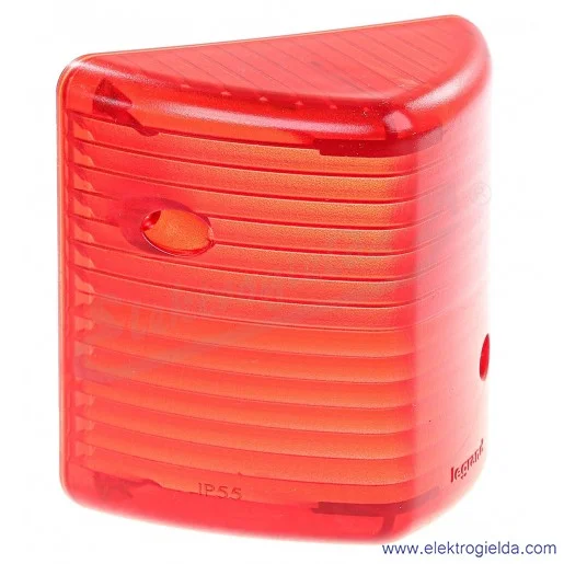 Klosz czerwony 91668 rozpraszacz do PLEXO 55S, IP55 Klosz czerwony 91668 rozpraszacz do PLEXO 55S, IP55