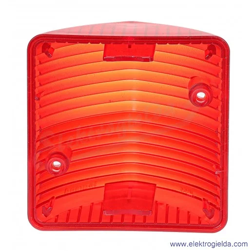 Klosz czerwony 91668 rozpraszacz do PLEXO 55S, IP55 Klosz czerwony 91668 rozpraszacz do PLEXO 55S, IP55