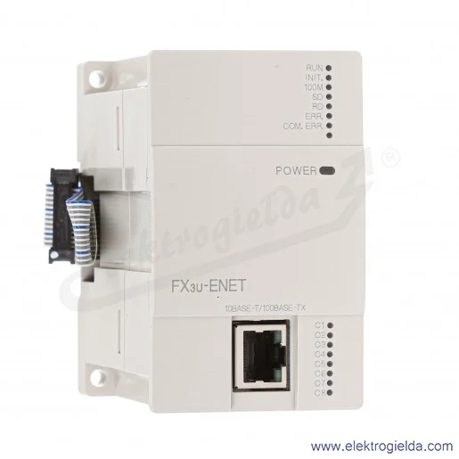 Moduł ethernet 225142 FX3U-ENET- P502 MODBUS TCP/IP Moduł ethernet 225142 FX3U-ENET- P502 MODBUS TCP/IP