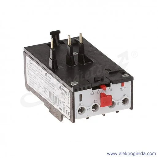Przekaźnik termiczny 11RF91V5 zakres regulacji 0,9-1,5A Przekaźnik termiczny 11RF91V5 zakres regulacji 0,9-1,5A
