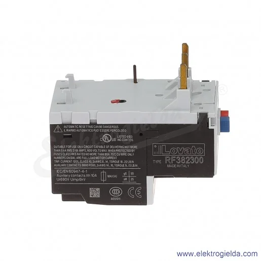 Przekaźnik termiczny RF382300 zakres regulacji 17-23A Przekaźnik termiczny RF382300 zakres regulacji 17-23A