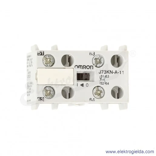 Styki pomocnicze J73KN-A-11 1NO1NC do J7KNA Styki pomocnicze J73KN-A-11 1NO1NC do J7KNA