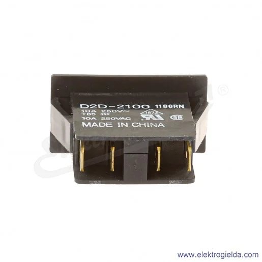 Wyłącznik krańcowy D2D-2100 10A 250VAC, 1NO1NC mikroprzełącznik Wyłącznik krańcowy D2D-2100 10A 250VAC, 1NO1NC mikroprzełącznik