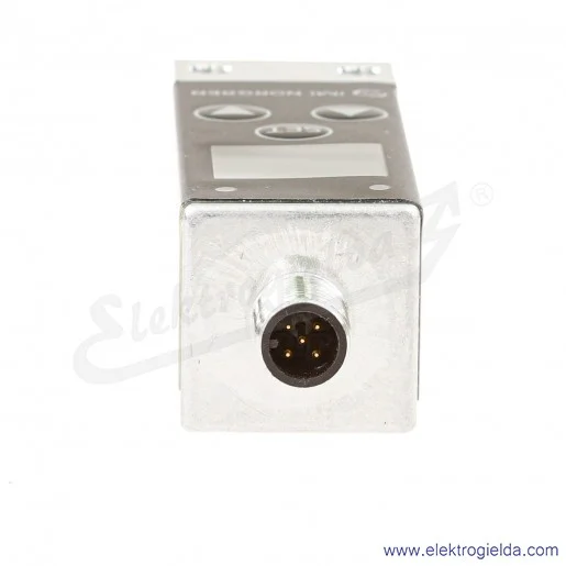 Przekaźnik ciśnienia 0863212, 0-16 Bar, sygnał wyjścia 1*PNP, konektor M12, regulacja 0-100% pełnej skali, dokładność ±1,5% Przekaźnik ciśnienia 0863212, 0-16 Bar, sygnał wyjścia 1*PNP, konektor M12, regulacja 0-100% pełnej skali, dokładność ±1,5%