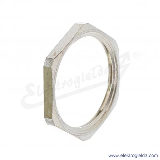 Nakrętka do dławicy kablowej 52103040 Sm M32x1.5 metalowa, pod klucz 36 Nakrętka do dławicy kablowej 52103040 Sm M32x1.5 metalowa, pod klucz 36