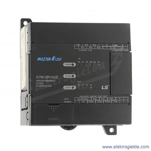 Sterownik K7M-DR10UE 6 wejść 4 wyjścia przekaźnikowe 24VDC, Modbus, RS232C Sterownik K7M-DR10UE 6 wejść 4 wyjścia przekaźnikowe 24VDC, Modbus, RS232C