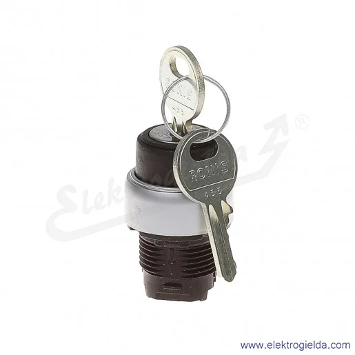 Przełącznik główka LPC S320 klucz 0-1 bez samopowrotu , wyciągany w 0 Przełącznik główka LPC S320 klucz 0-1 bez samopowrotu , wyciągany w 0