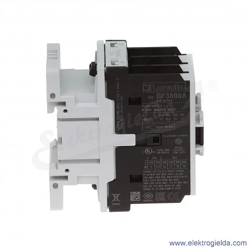 Stycznik BF3800A110 110VAC Ith 56A AC3/400V 18,5KW Stycznik BF3800A110 110VAC Ith 56A AC3/400V 18,5KW