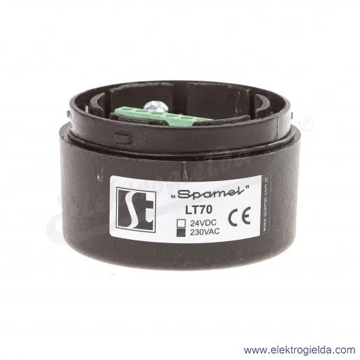 Moduł bazy kolumny sygnalizacyjnej do LT70\230-BM 70mm 230VAC Moduł bazy kolumny sygnalizacyjnej do LT70\230-BM 70mm 230VAC
