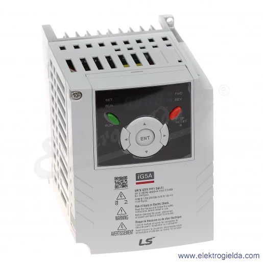 Falownik SV008IG5A-1 0,8 KW 230V 1F wektorowy Falownik SV008IG5A-1 0,8 KW 230V 1F wektorowy