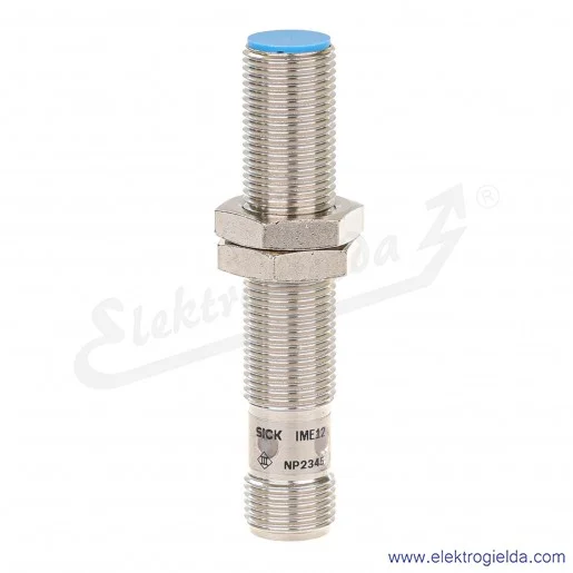 Czujnik indukcyjny 1040764 IME12-04BPSZC0S 10..30VDC, zasięg 4mm, PNP NO, tuleja M12, przyłącze M12 4P Czujnik indukcyjny 1040764 IME12-04BPSZC0S 10..30VDC, zasięg 4mm, PNP NO, tuleja M12, przyłącze M12 4P